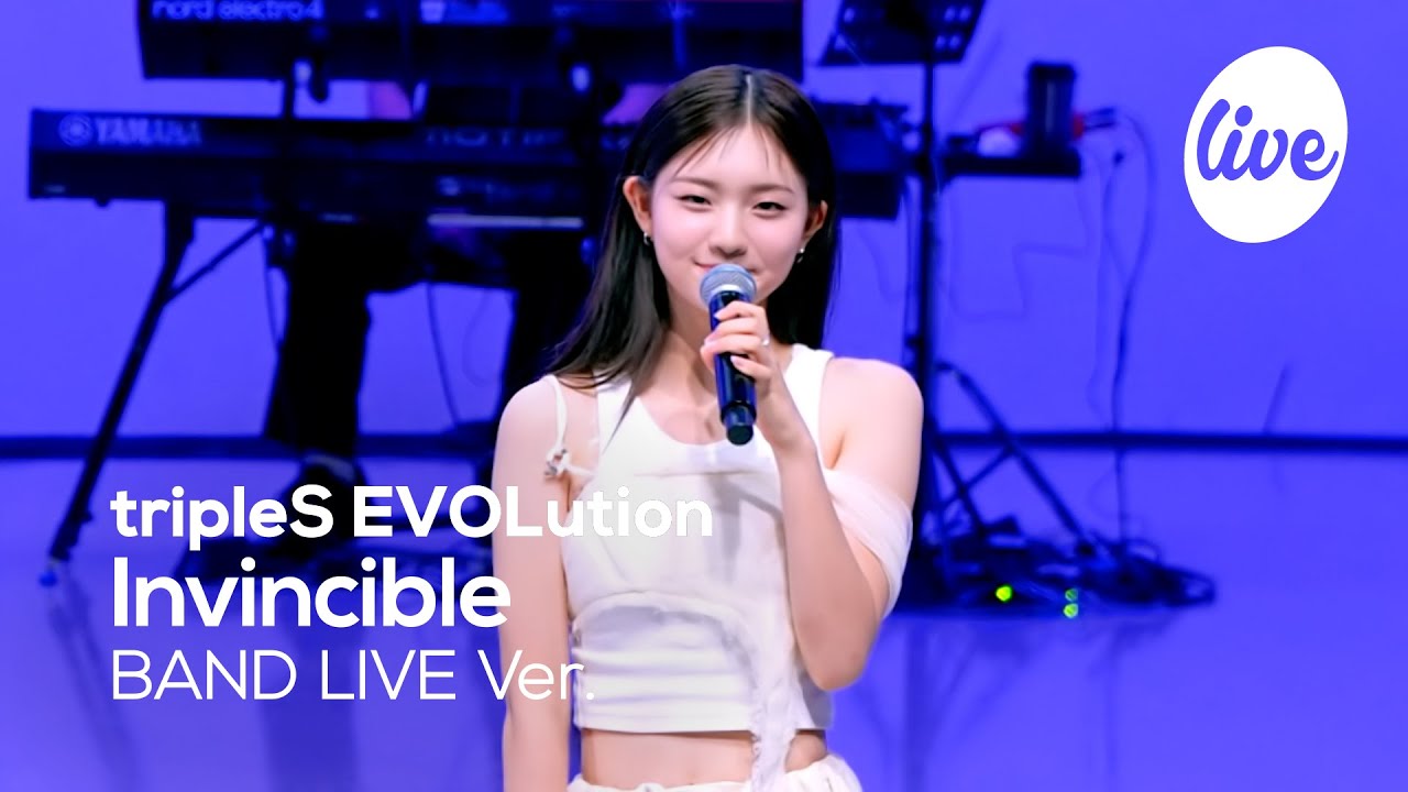 [4K] tripleS EVOLution - “Invincible” Band LIVE Concert [it's Live] шоу живой музыки