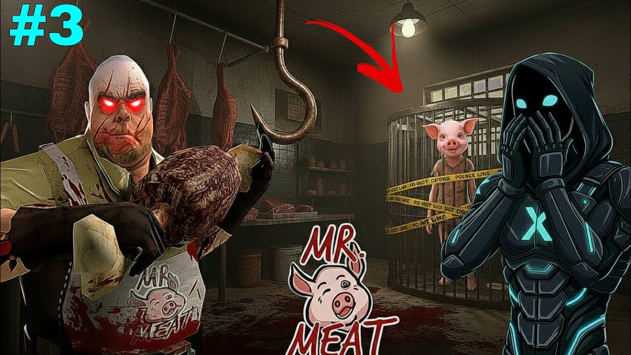 CAN WE ESCAPE FROM MR MEAT'S HOUSE | MR MEAT PART 3 XPERTBHAI 