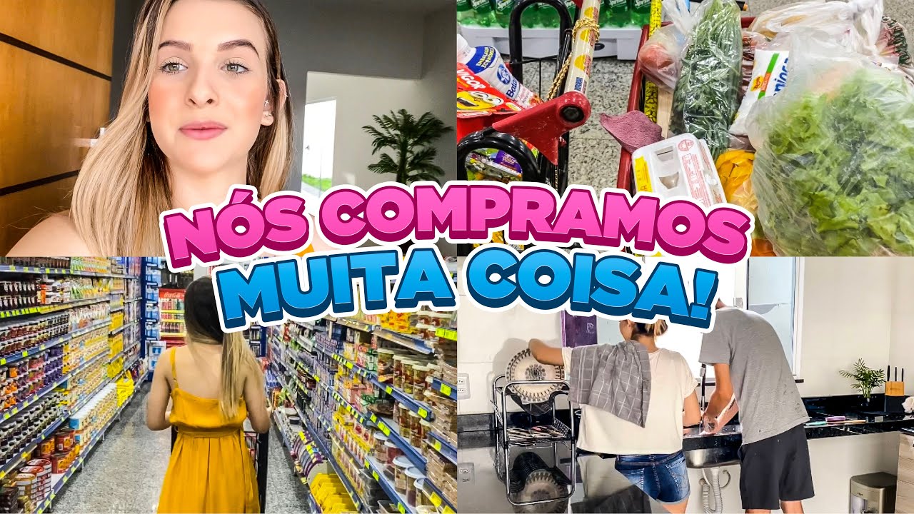 COMPRAS DO MÊS, FICOU MUITO CARO! 😱