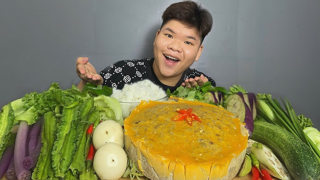 Mắm Chưng Cá Linh Siêu Hấp Dẫn Kèm Rau Đầy Ấp Như Này Thì Tuyệt Vời | Dương Doubar