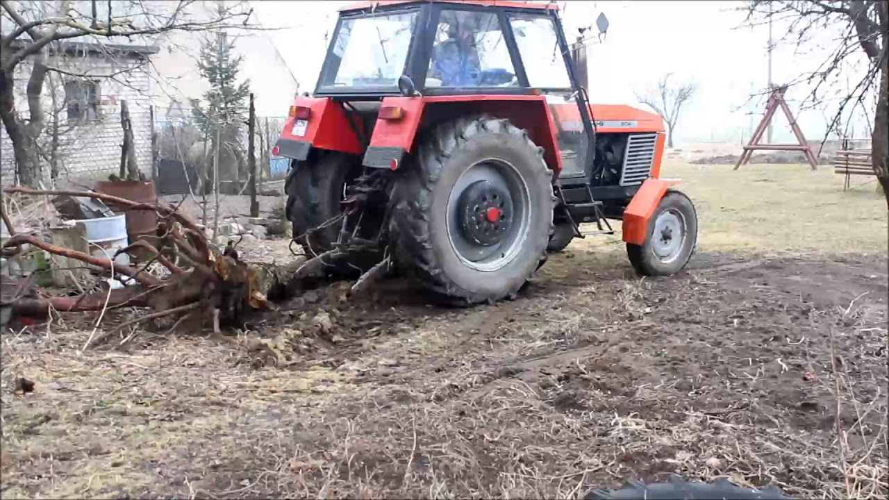 Wyrywanie korzeni Ursus 385