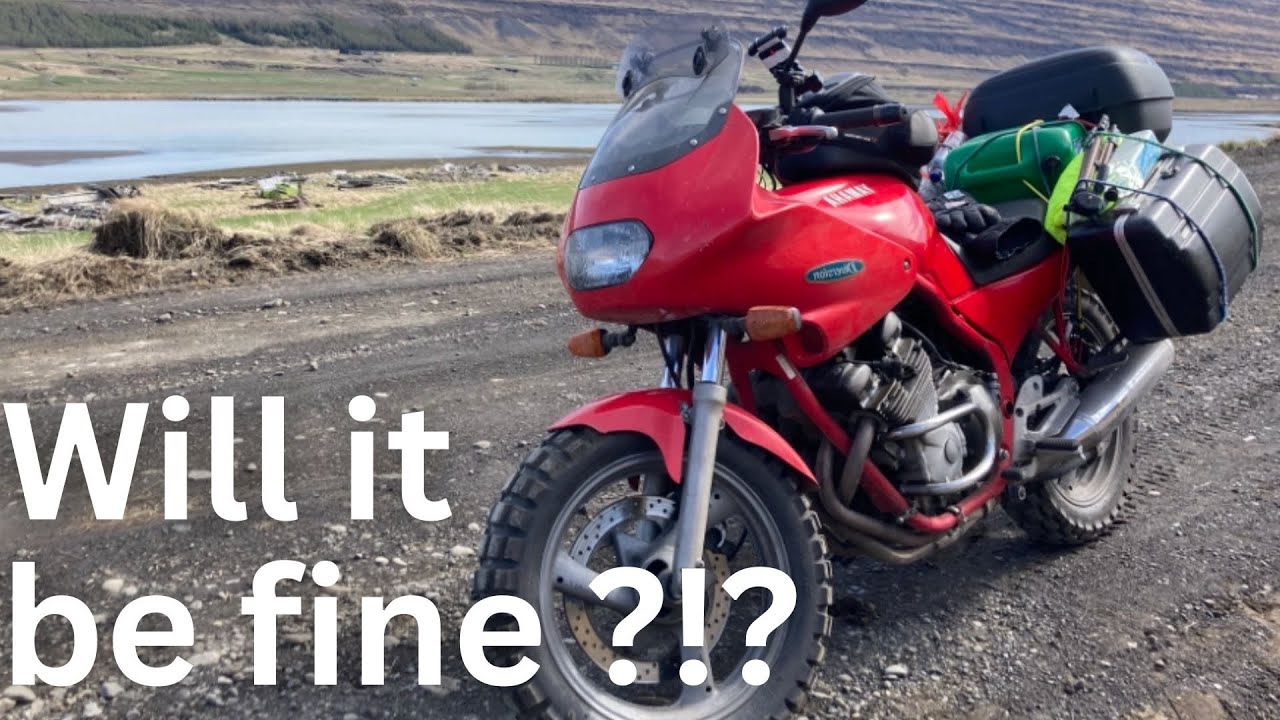 First Day and First Gravel Road in Iceland with my Sportsbike / Iceland Trip E.P.2