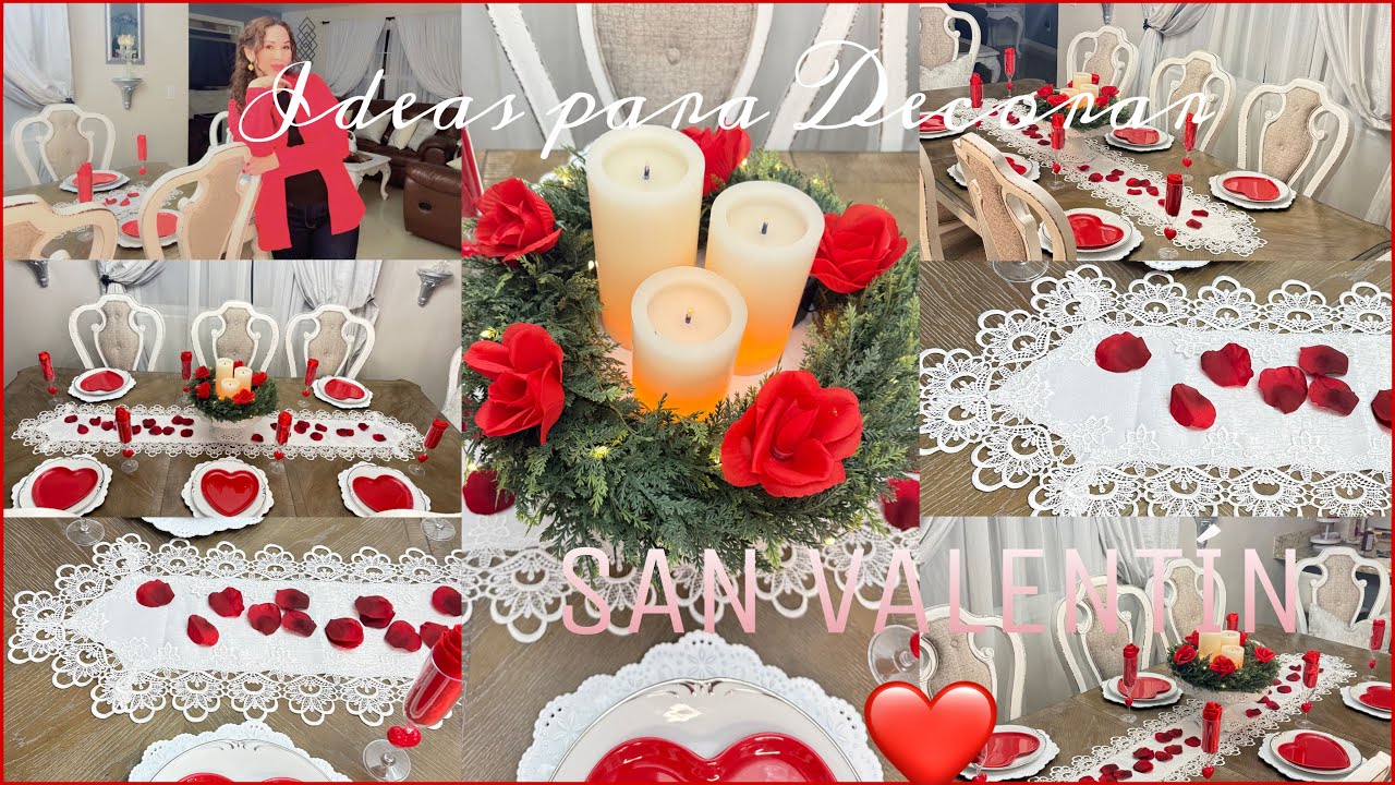 IDEAS ROMÁNTICAS PARA SAN VALENTÍN ❤️2026 |san valentine’s | Decorating Ideas