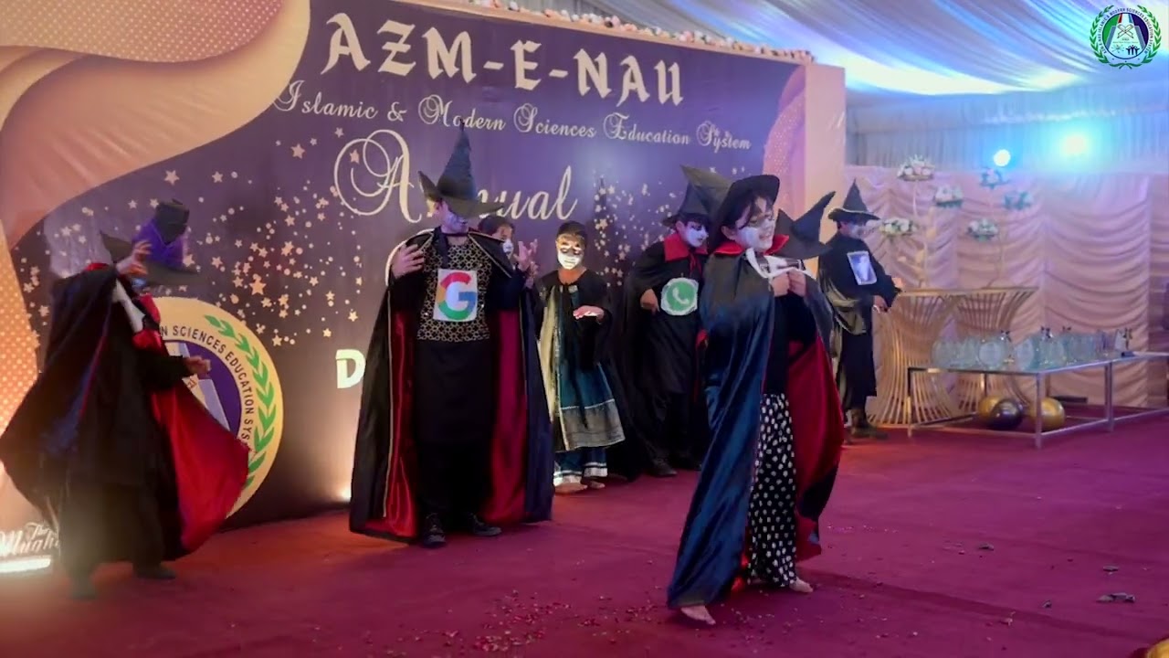 Social media effect best play by Azm-e-nau students