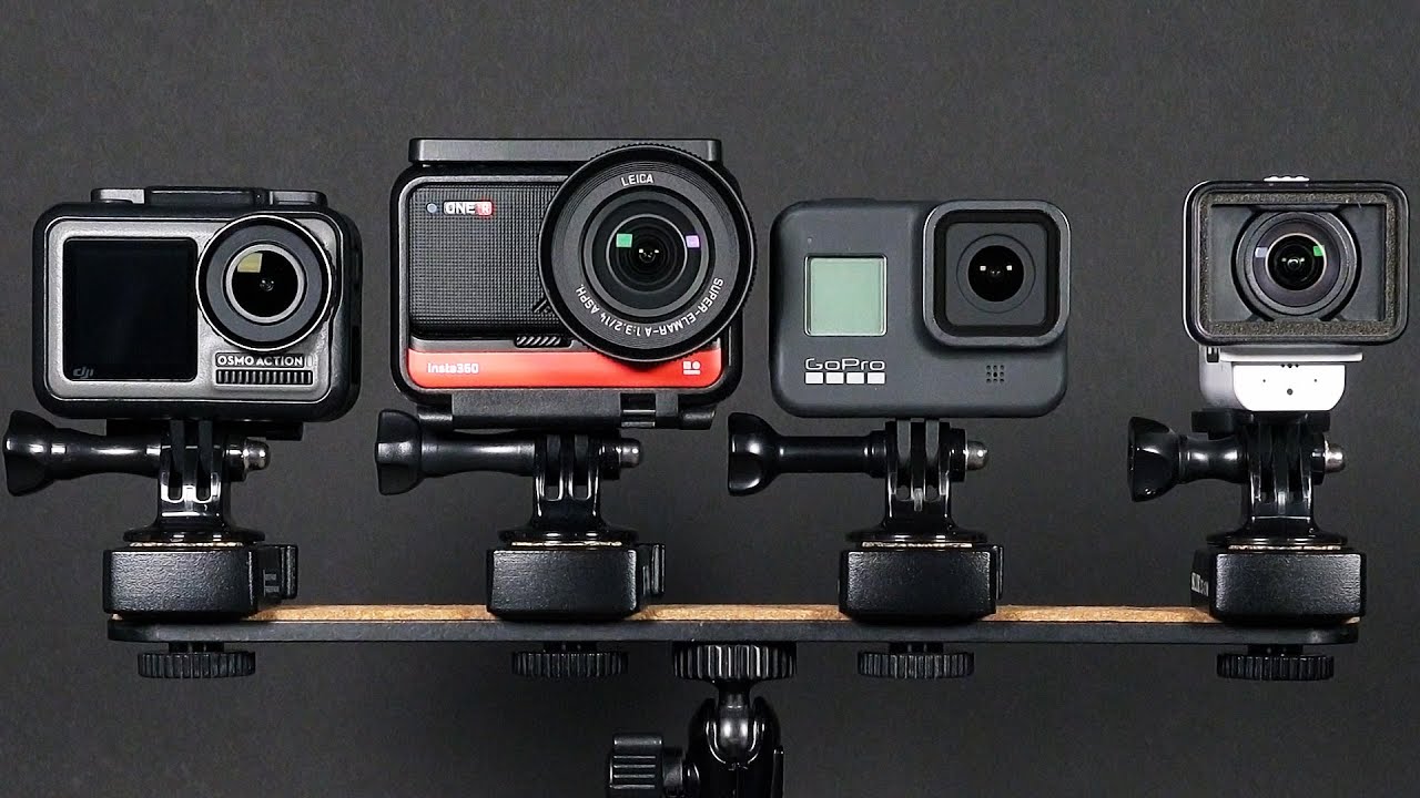 Insta360 ONE R 1-Inch Edition vs GoPro HERO8 Black vs DJI Osmo Action vs SONY FDR-X3000
