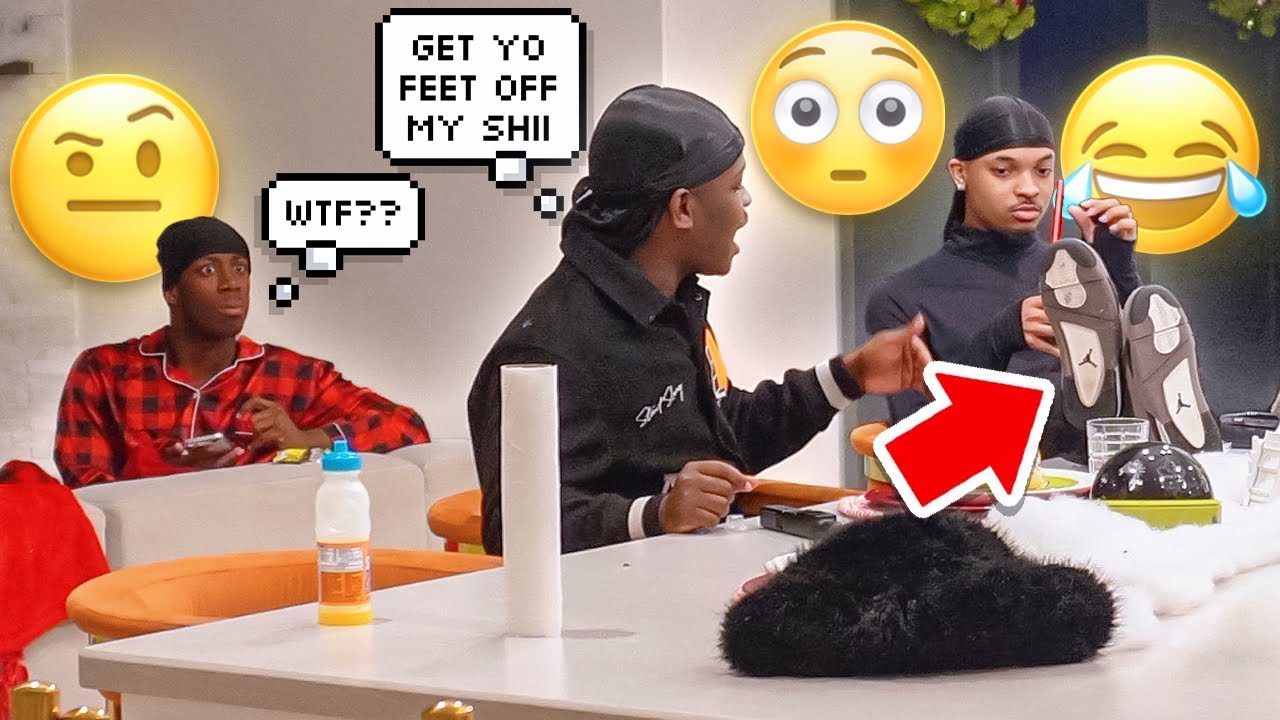 Acting To Comfortable Prank On My Friends To Get They Reaction( They Kicked Me Out!!!)