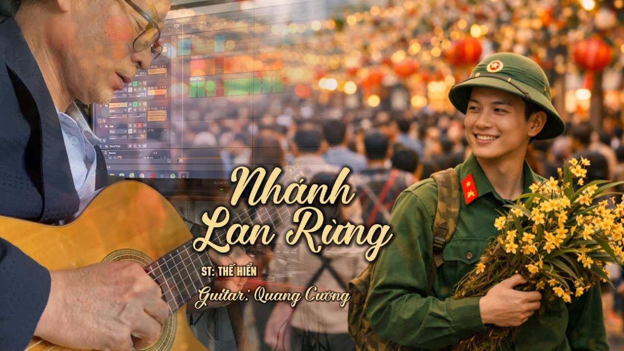 NHÁNH LAN RỪNG - THẾ HIỂN | GUITAR QUANG CƯỜNG #quangcuongguitar #hoatauguitar #nhachaymoingay