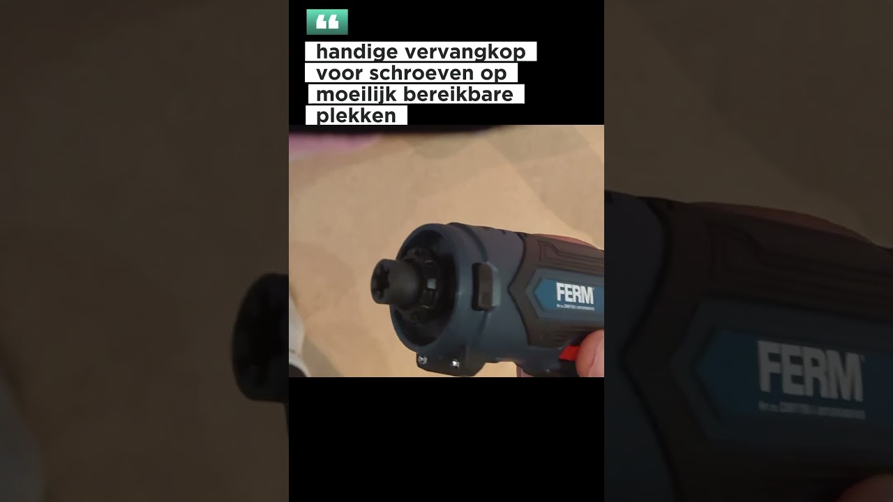 review en unboxing van de Ferm accu schroevendraaier.speelgoed of goed gereedschap??