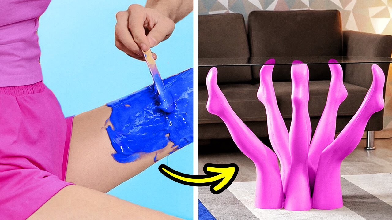 Erstaunliche Basteleien aus Silikon und Gips