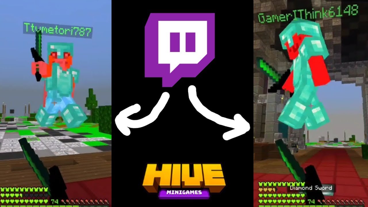 1v1ing Twitch Hive Streamers...