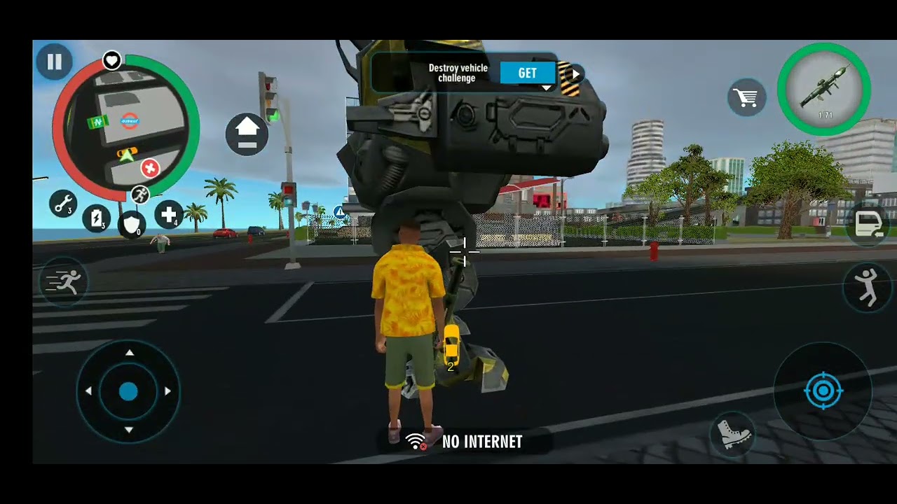 Real Gangster polices vs my Robot 🤖🤖🤖