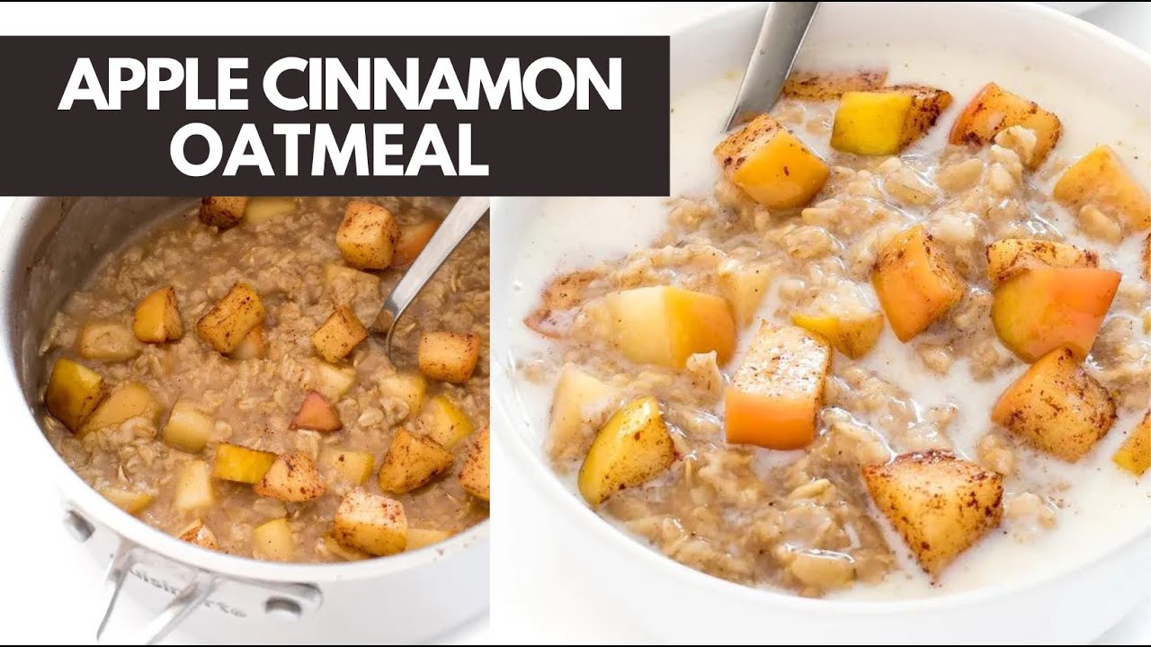Apple Cinnamon Oatmeal
