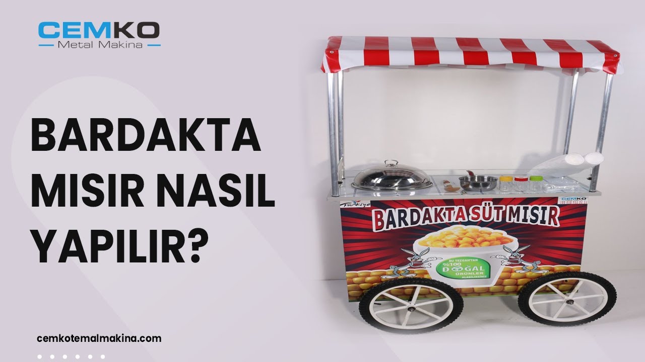 Bardakta Mısır Nasıl Yapılır? - Cemko Metal