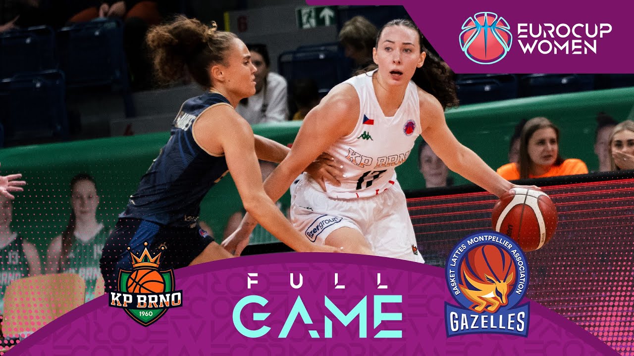 Regular Season | KP Brno v BLMA | Full Basketball Game | EuroCup Women 2025-26
