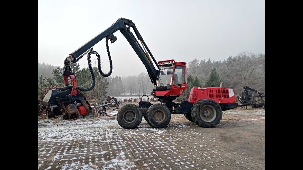 AUKCJA Harwester Valmet 911.4 2010r. tylko 18500 mth
