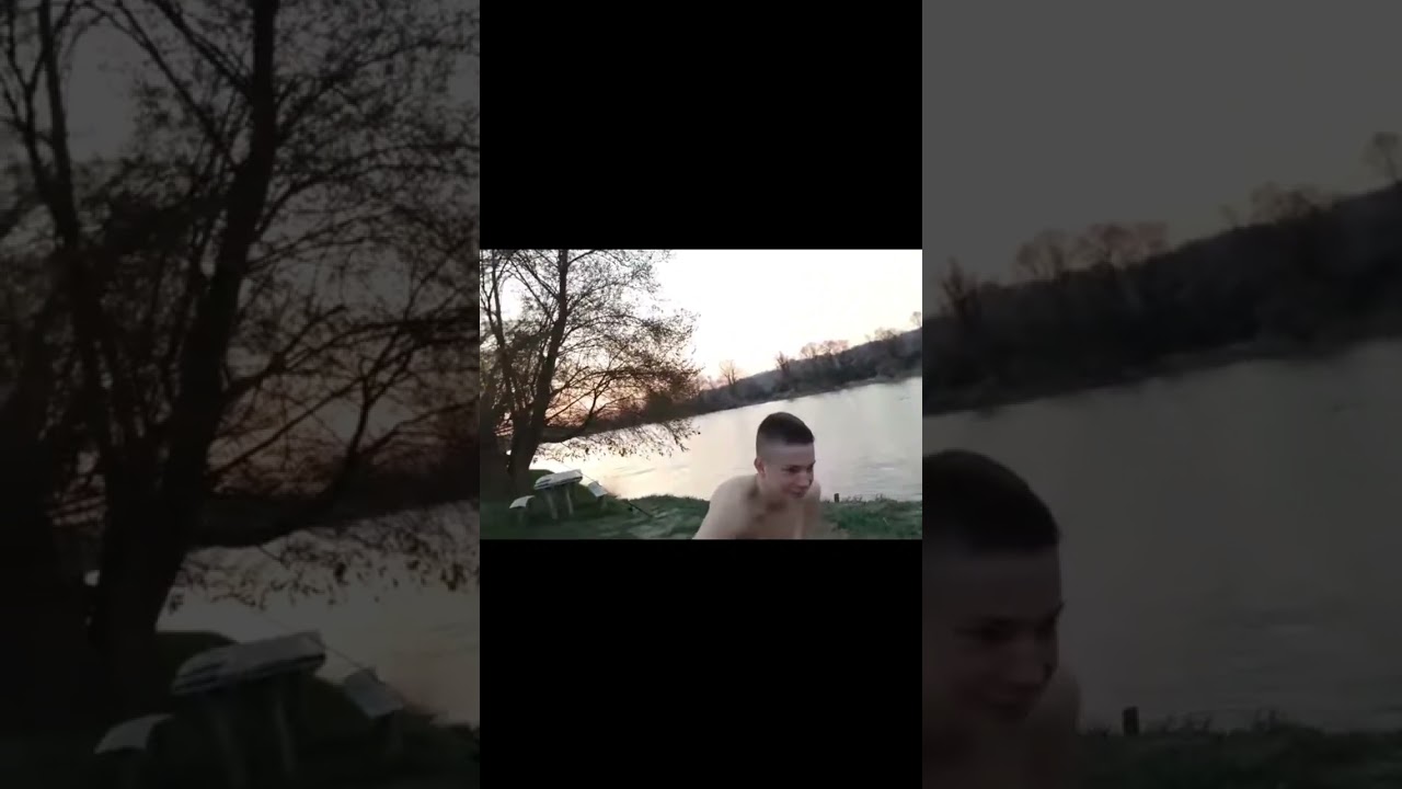 Okupao se u sred zime 🤣🤣🤣
