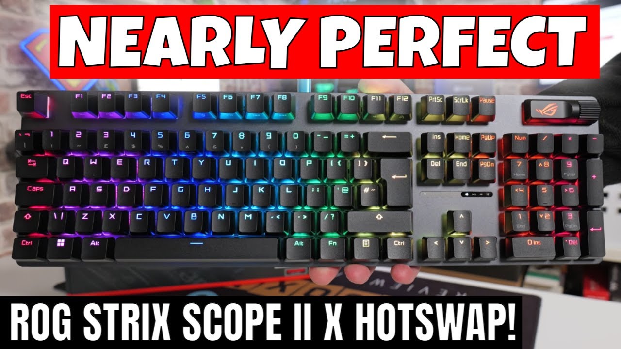 ASUS ROG Strix Scope II X с возможностью горячей замены - Практически идеальное решение