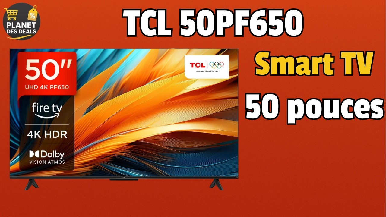 🔥 TCL 50PF650 TEST & AVIS – La Smart TV 4K qui vaut son PRIX ? 📺