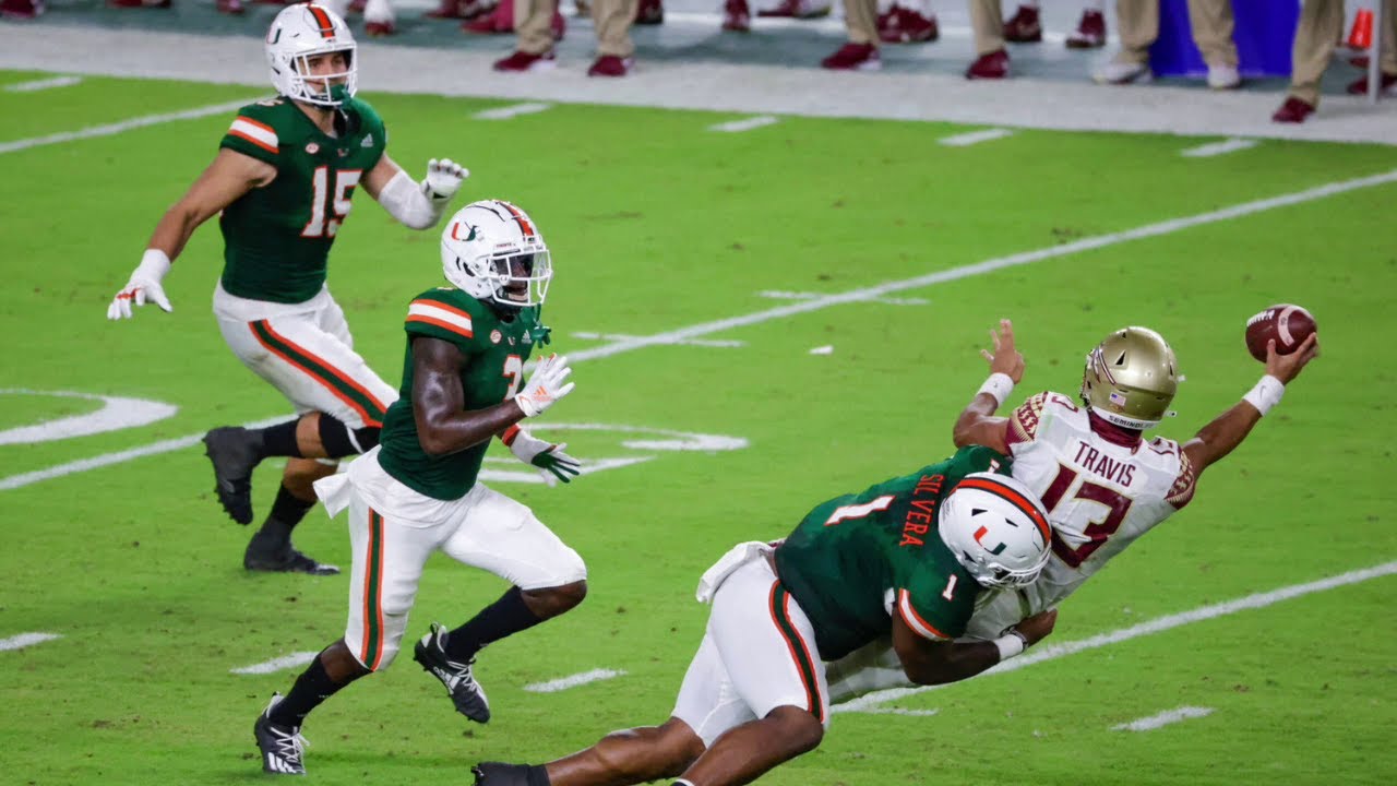 Miami Hurricanes Highlights VS Florida State
