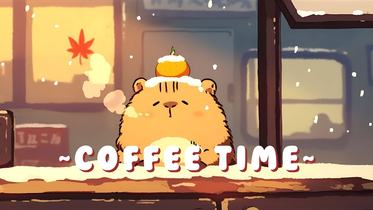 Capybara Chill Radio | Calming Beats & Melodies 🦫 🍵 ✨