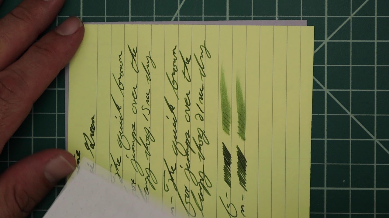 Diamine Classic Green Fountain Pen Ink #fountainpenink #fountainpens