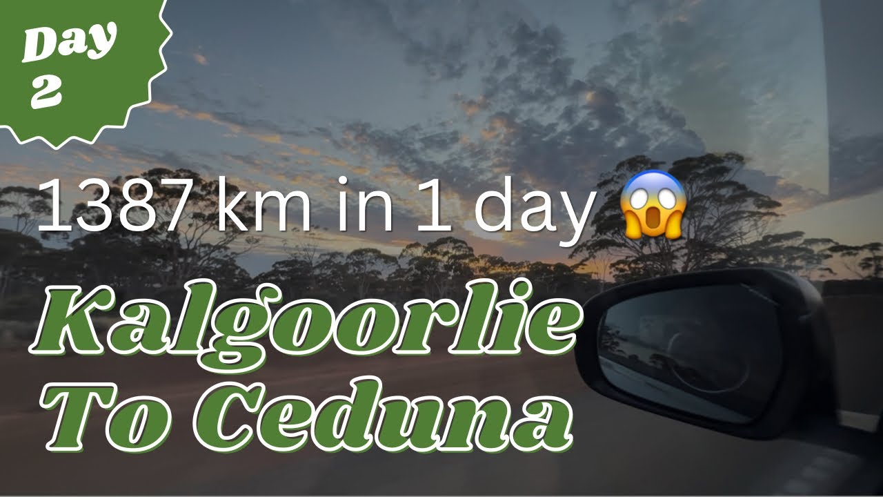 1387 km in 14 Hours😱😱| Day 2 Kalgoorlie to Ceduna Road trip| 😍🤩🚗
