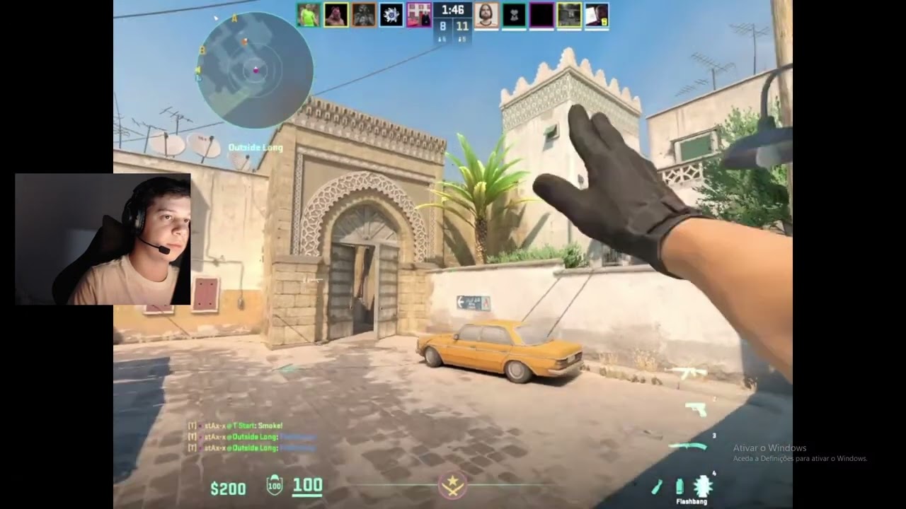 DUST 2 PUNIR REAÇÃO DOS CTs na saida fundo