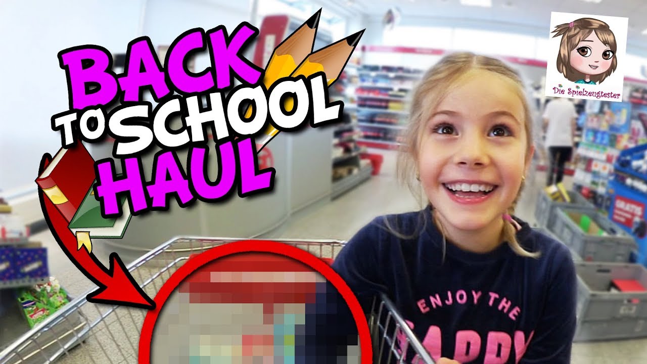 BACK TO SCHOOL HAUL ✏️📕 Hannah geht shoppen für die 2. Klasse