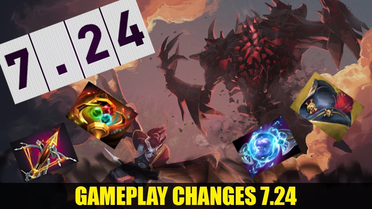 New General Gameplay Changes + New Reworked Map Dota 2 Patch 7.24 Preview