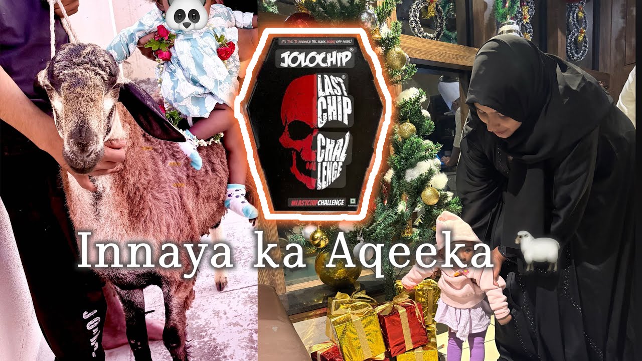 Aqeeqa Day + Jolo Chips 😋 | Real Family Vlog