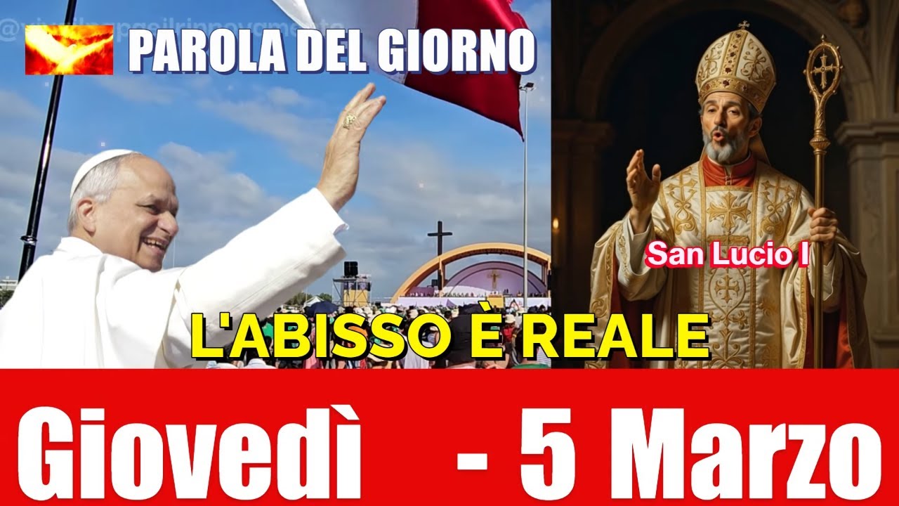 Vedi i Miracoli e non Credi? (Il Pericolo Mortale) Vangelo 5 Marzo  (P. Tardif)