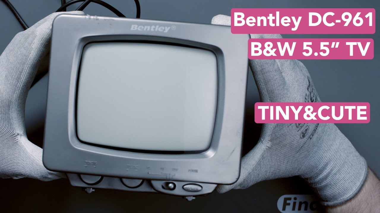 Bentley DC-961 5.5” B&W TV