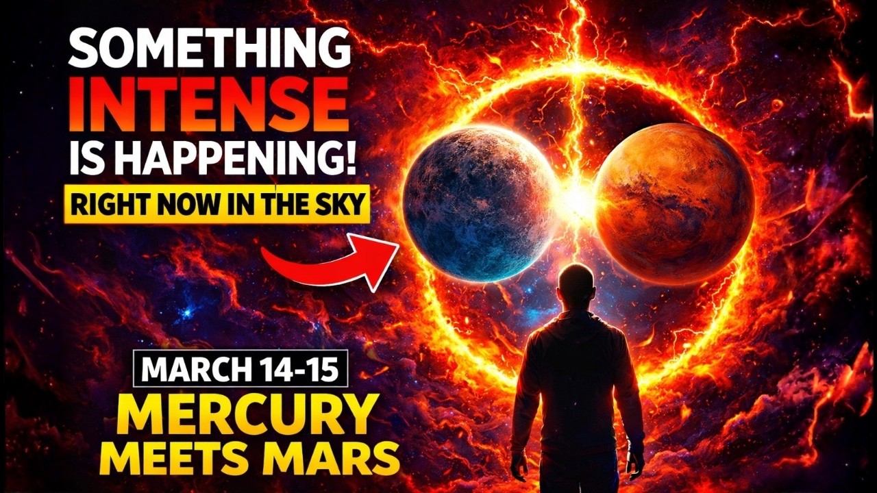 Something INTENSE Is Happening Right Now in the Sky | Mercury Meets Mars