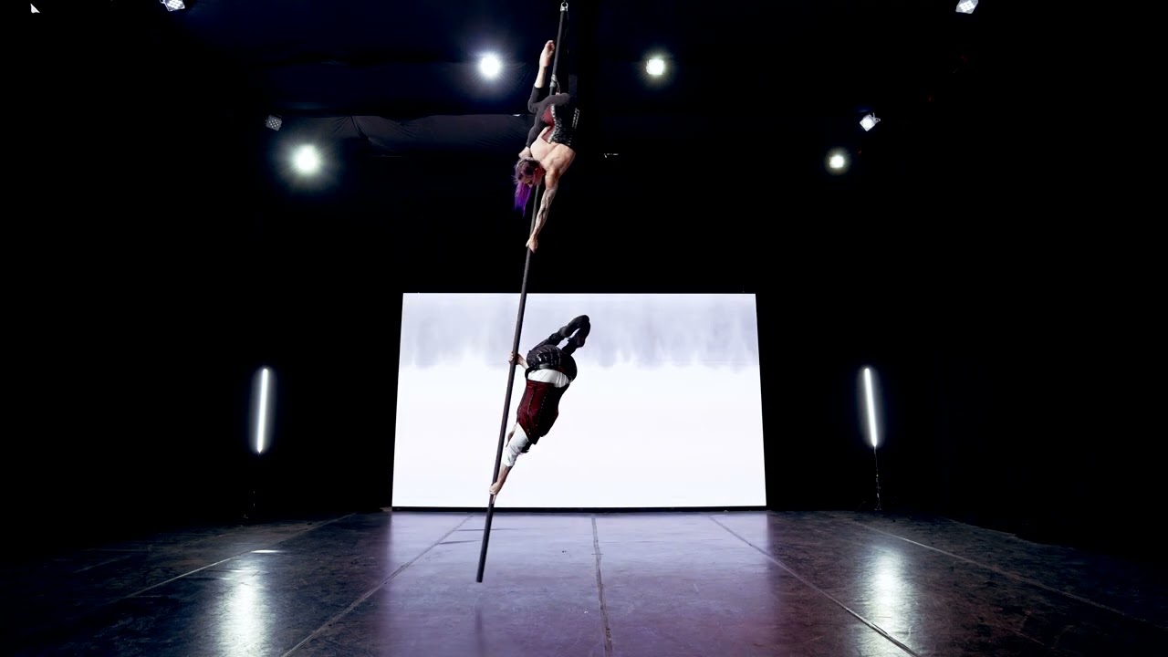 Duo Aerial Pole   Flying Pole   Tainted Love   Teaser