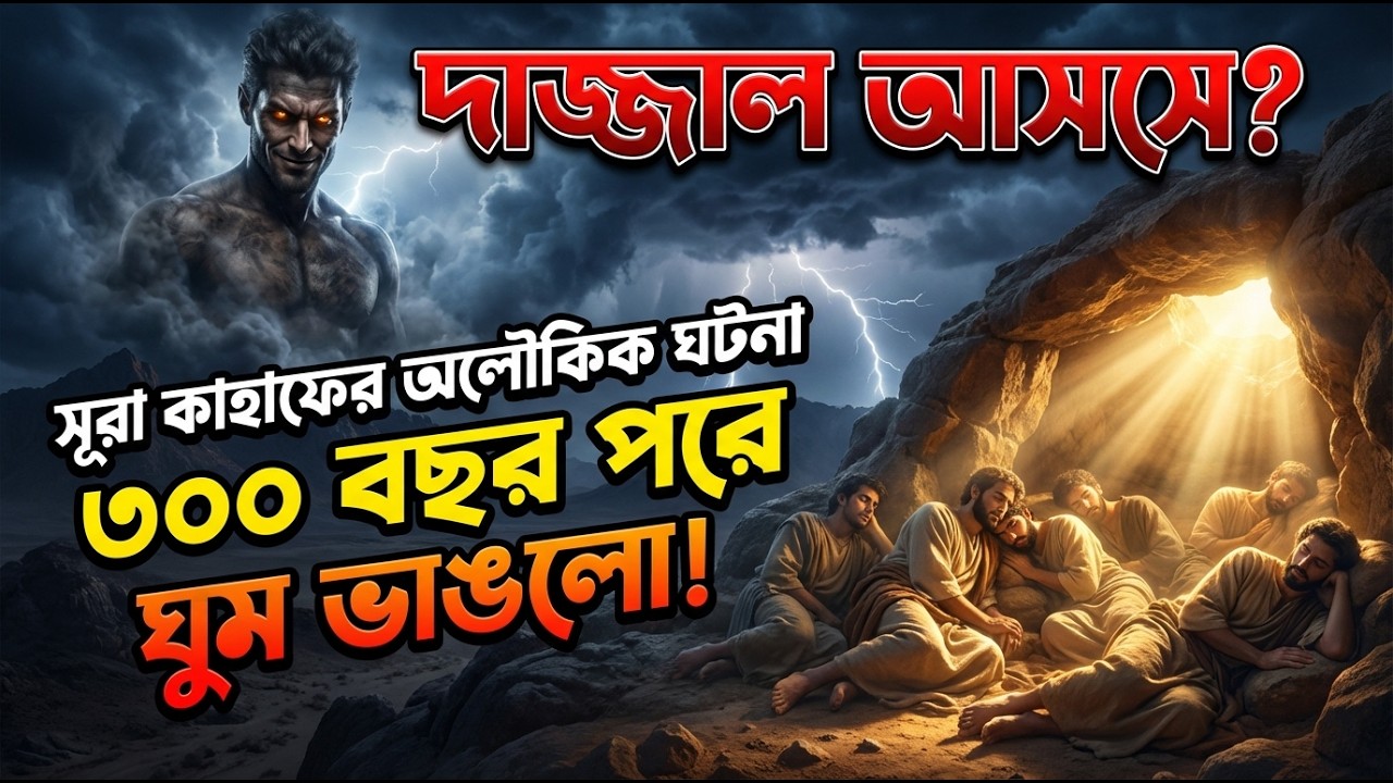 এই ঘটনা জানলে ঈমান কেঁপে উঠবে  সূরা কাহাফের ৩০০ বছরের গল্প | story of surah kahf bangla