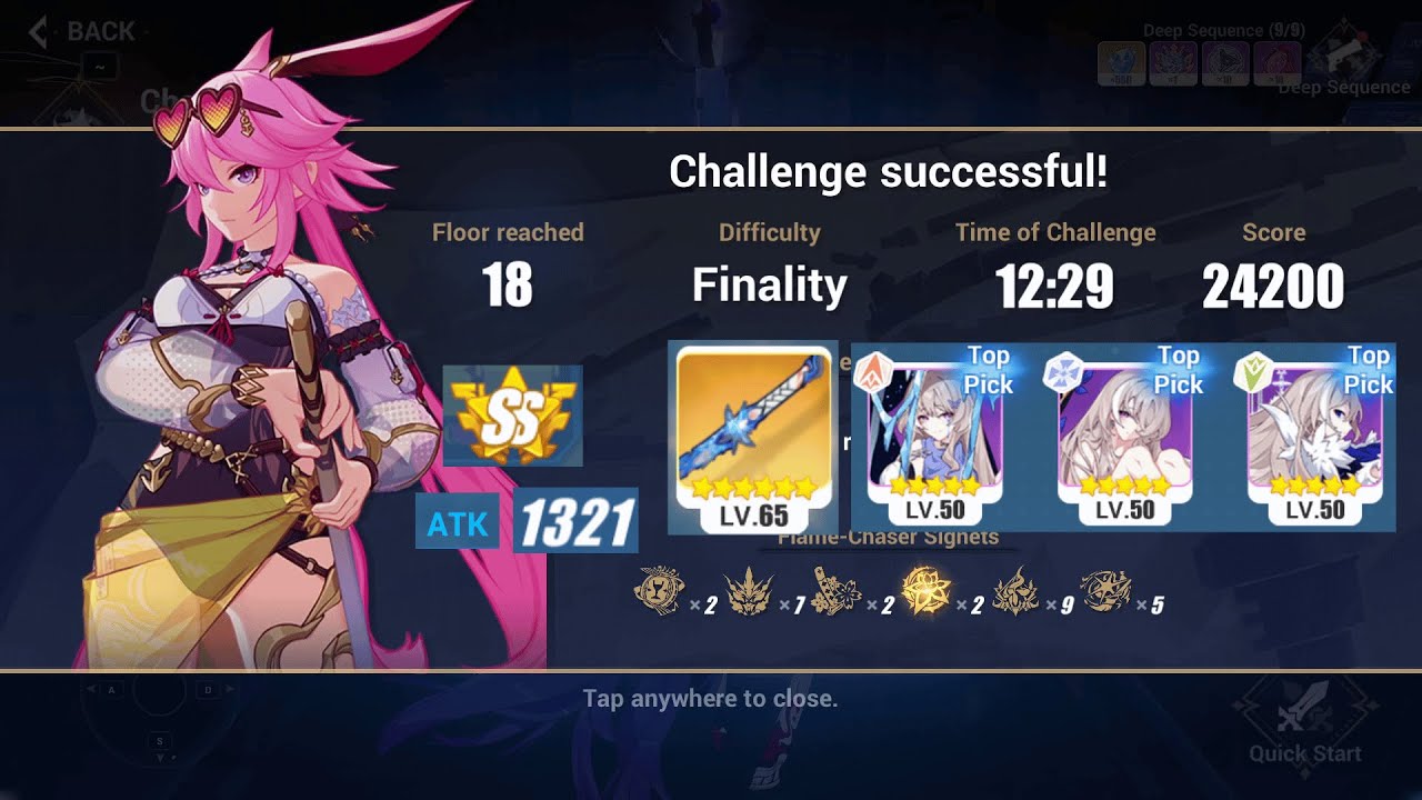 Yae Sakura Goushinnso Memento | Elysian Realm 6.8 [Finality] Phase 2 | Honkai Impact 3