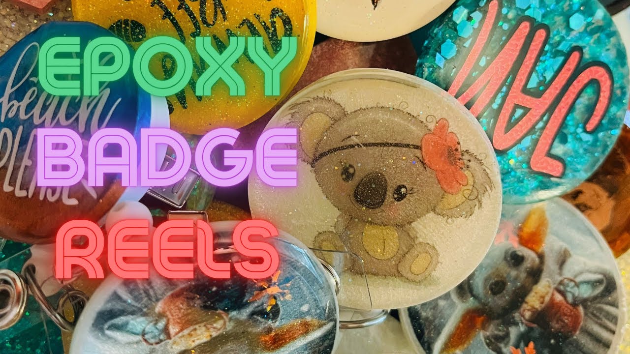 Epoxy Badge Reels Tutorial #badgereels