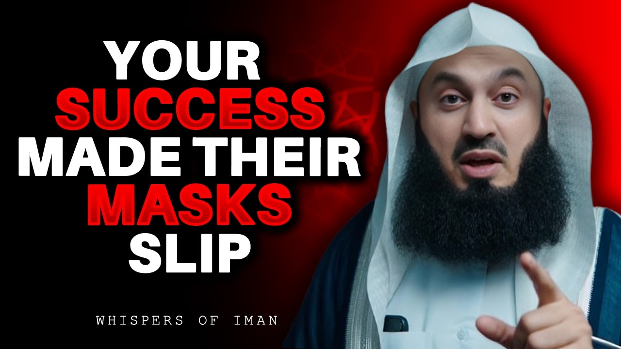 Your Success Made Their Masks Slip