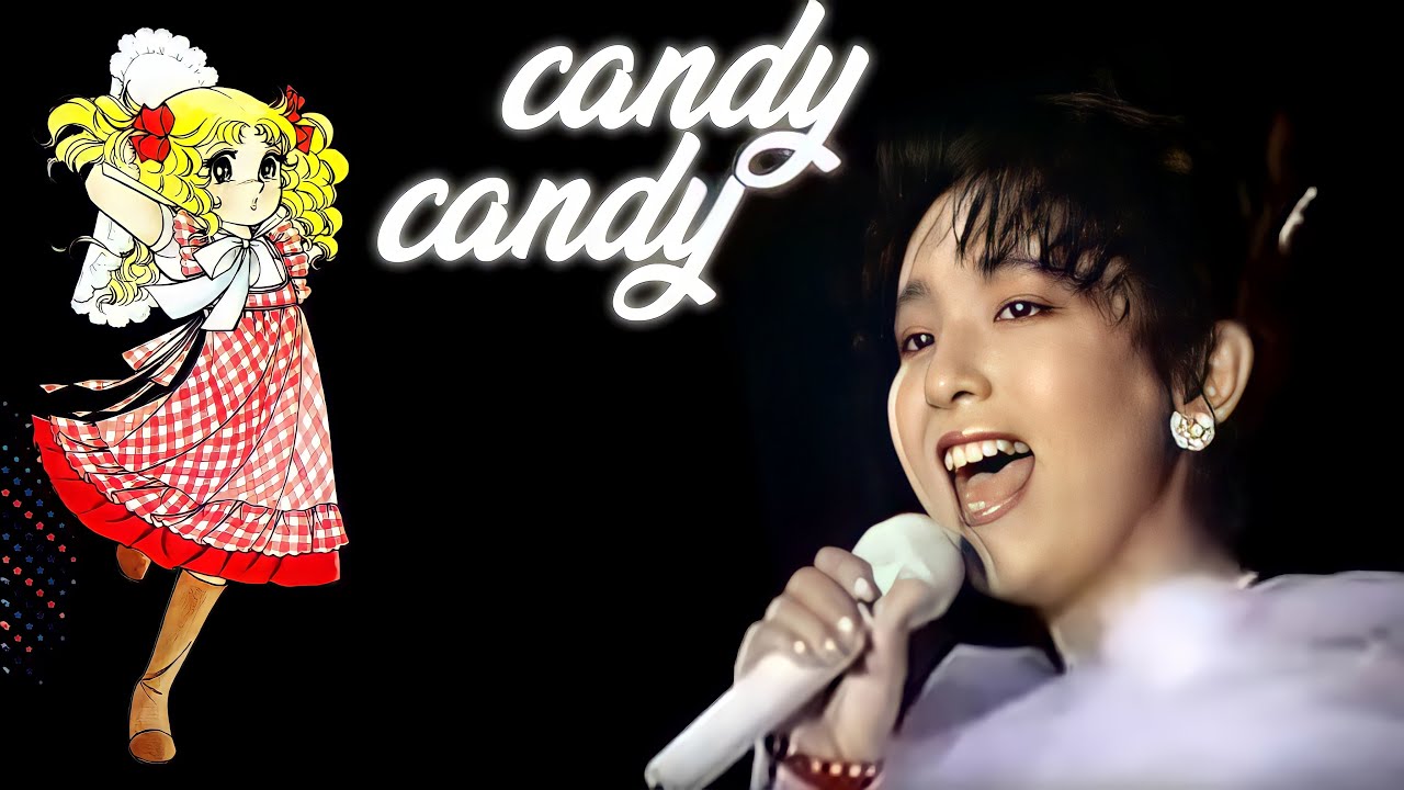 Candy Candy Opening 🎶 Mitsuko Horie EN VIVO (1989) | Anime Clásico