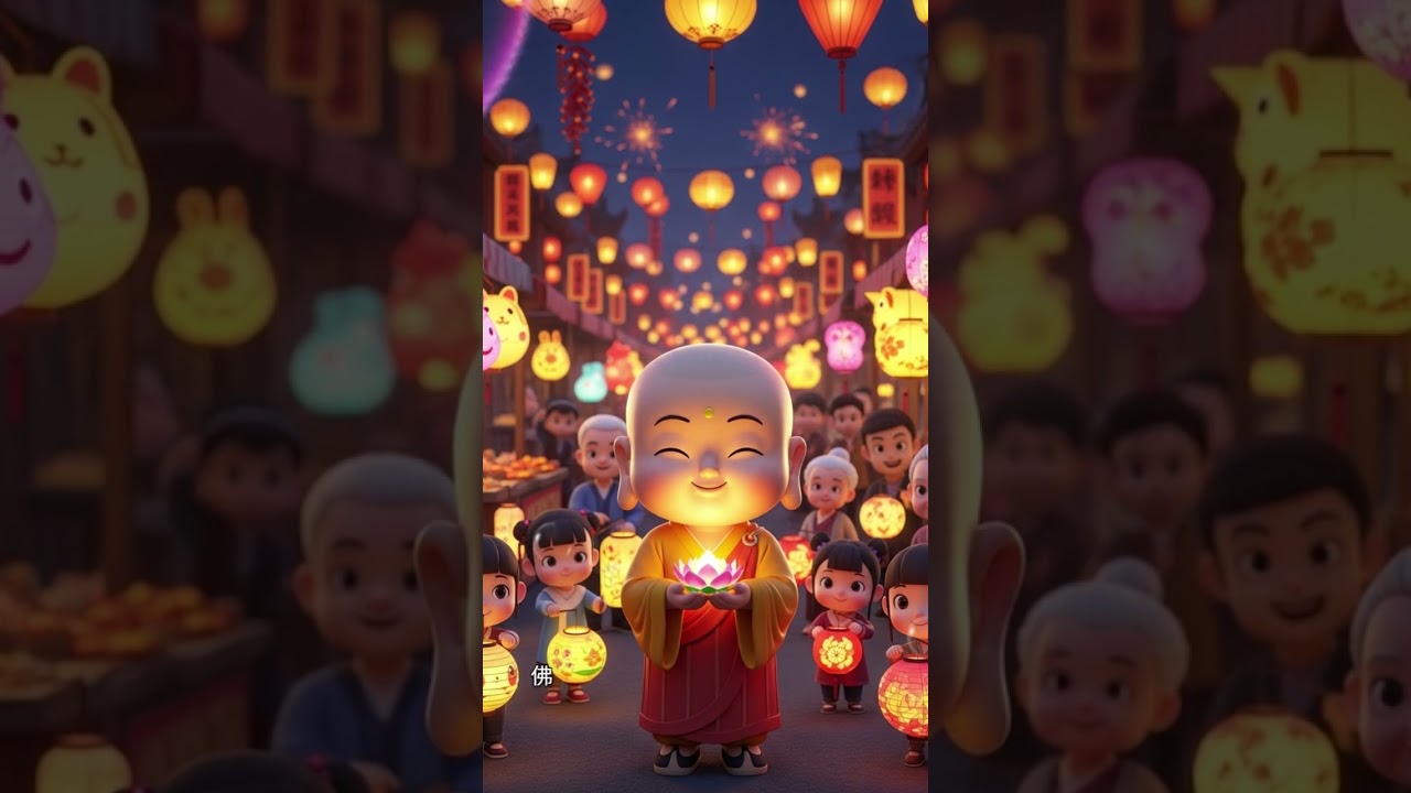 🌕 《照亮今夜的祈禱》月圓心圓願也圓 ｜ 元宵夜 把祝福送給你｜佛陀陪我們過元宵
