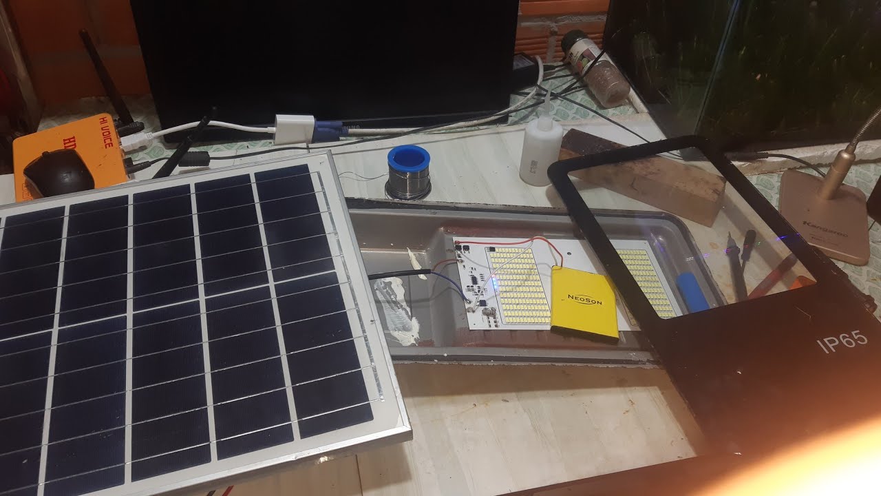 chia sẽ chế pin điện thoại vào đèn năng lượng khi hỏng pin cách cân chỉnh điện chở ic