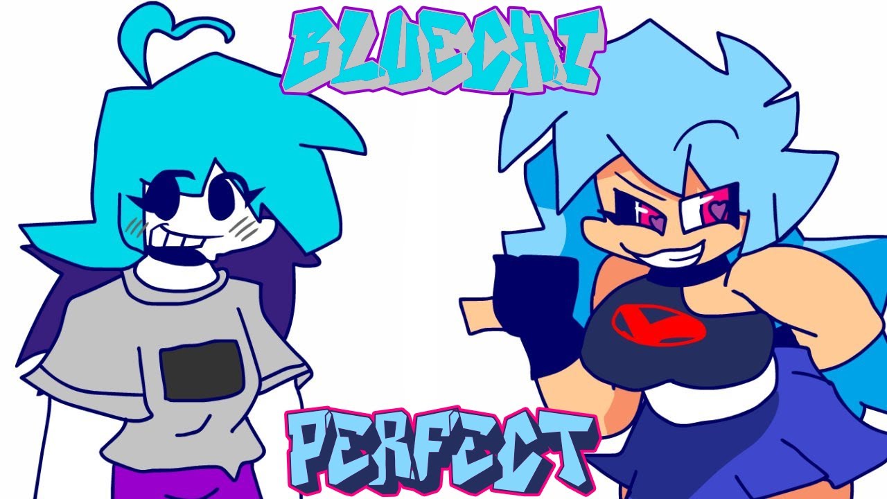 Friday Night Funkin' - Perfect Combo - Bluechi Oneshot Mod + Cutscenes & Extras [HARD]