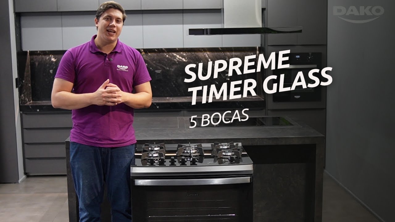 CONHE&Ccedil;A O FOG&Atilde;O DAKO SUPREME TIMER GLASS