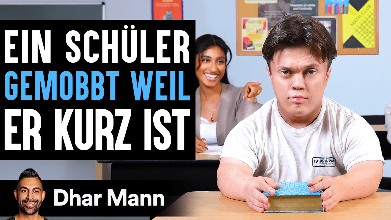 Ein Schüler WIRD GEMOBBT Weil Er Zu Kurz Ist | Dhar Mann Studios