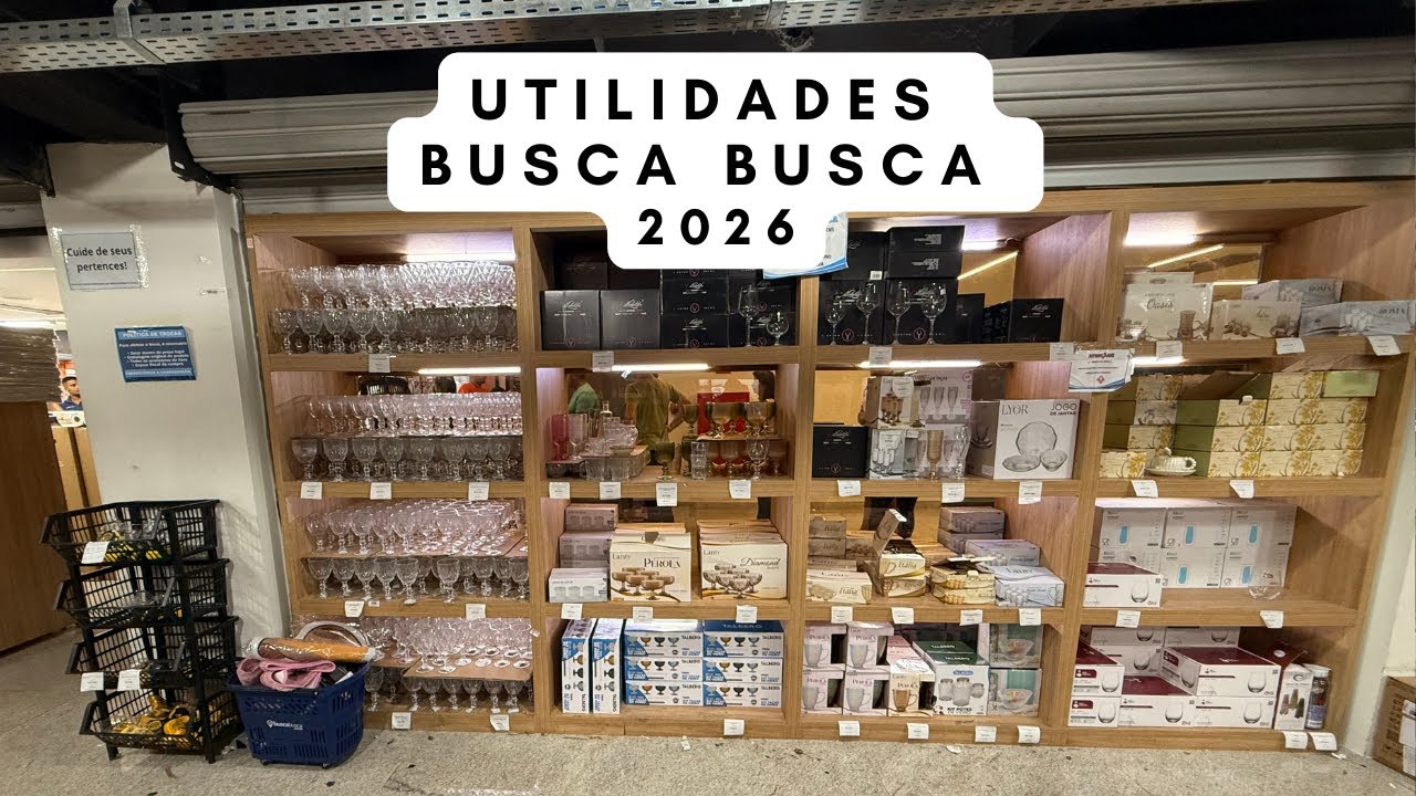TOUR PELO BUSCA BUSCA - A MAIOR LOJA DE UTILIDADES DO BRASIL | Vale a pena?