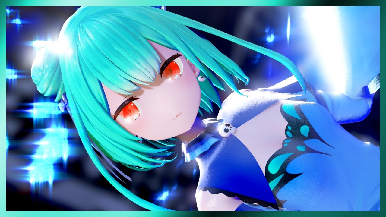 【ホロライブMMD】 潤羽るしあ  Uruha rushia  - ピチカートドロップス  - 【HololiveMMD/1440p60】