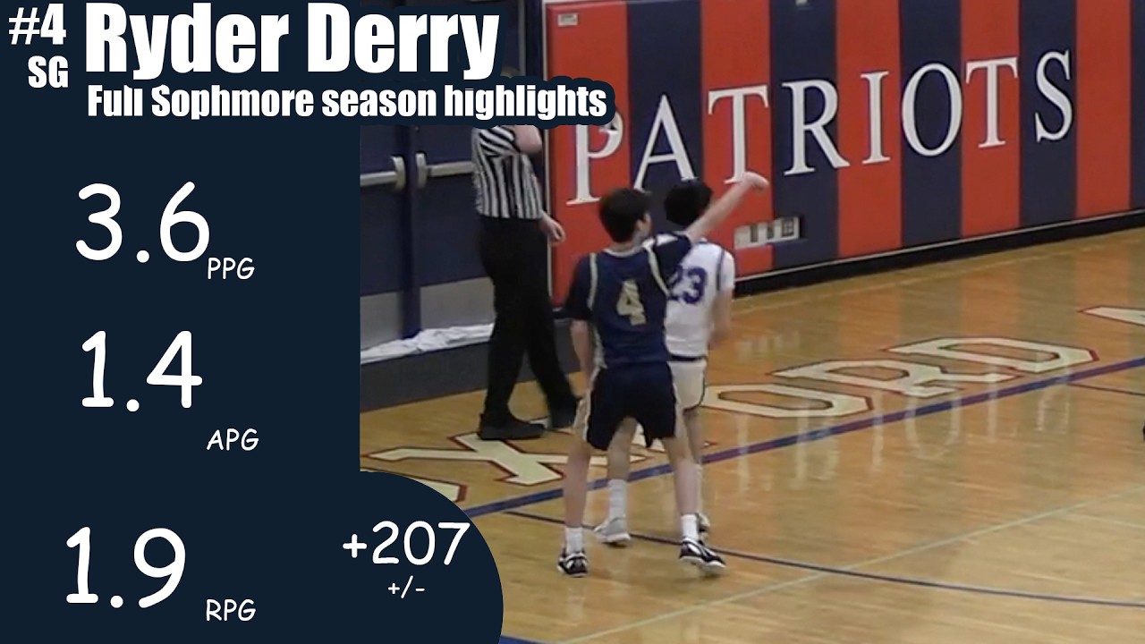 Ryder Derry full regular season highlights|25-26 Sophomore season highlights