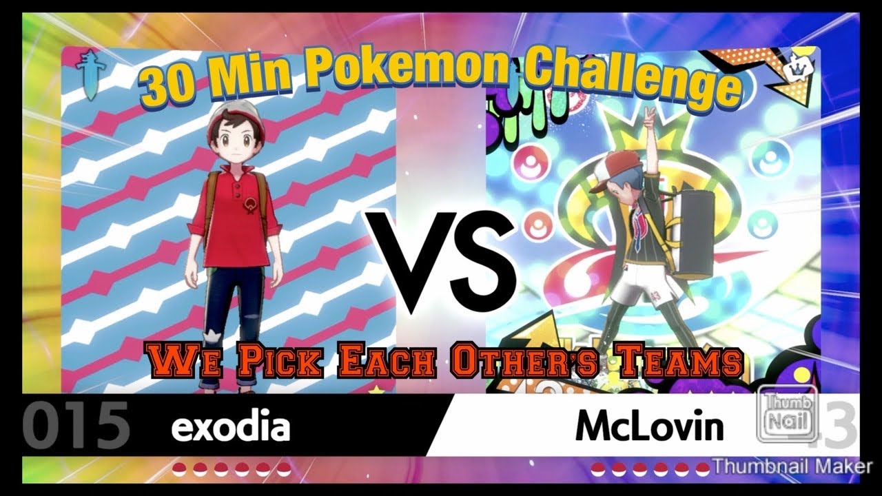 30 Min Pokemon Challenge: We Pick Each Other's Teams (4K)