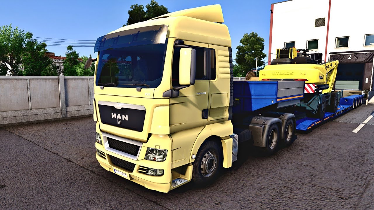 Can My Truck Handle This? SUPER HEAVY HAUL BULGARIA → ROMANIA | ETS2 