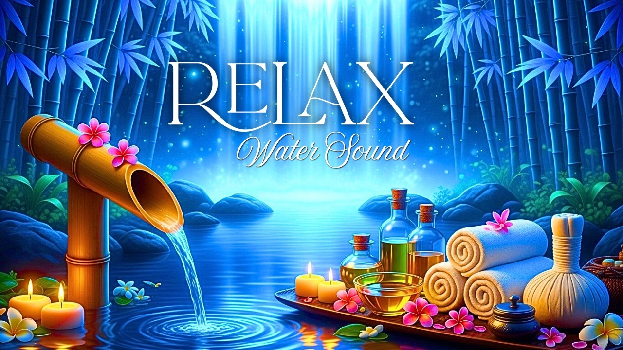 Relaxing Music with Water Sounds for Stress Relief 🌿 Relieve depression